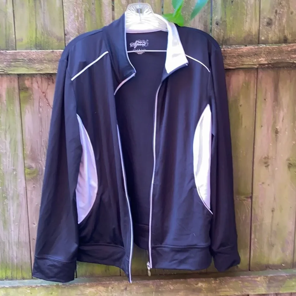 Style & Co zip sport jacket sz. L